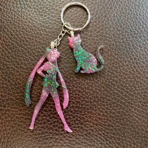 Sailor Moon & Luna Keychain